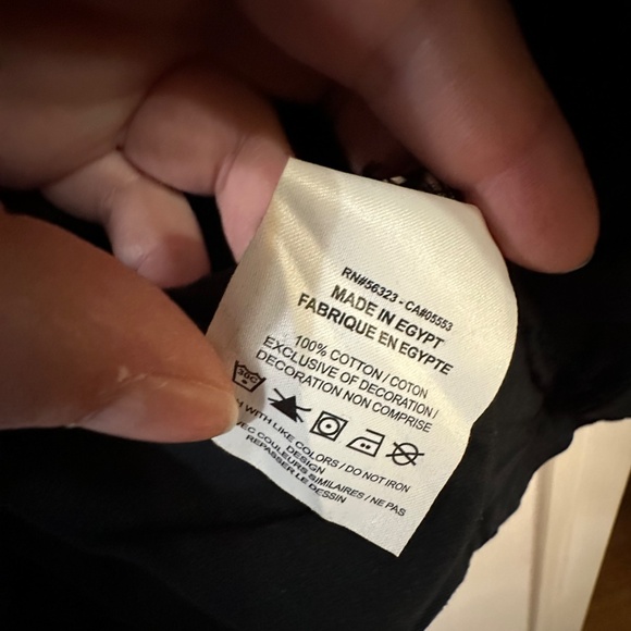 Nike Black Cotton Tee – 2XL, Loose Fit - Picture 3 of 5